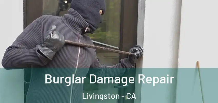 Burglar Damage Repair Livingston - CA